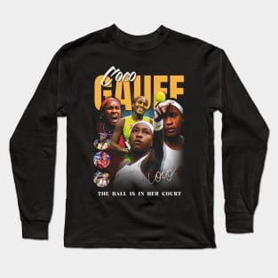 Coco Gauff Original Aesthetic Tribute 〶 Long Sleeve T-Shirt